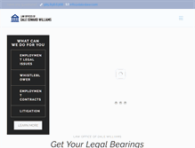 Tablet Screenshot of daleslaw.com